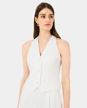 Forcast Lexee Tailored Vest* T-Shirts & Tops|Work Tops