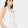 Forcast Lexee Tailored Vest* T-Shirts & Tops|Work Tops