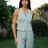 Forcast Lexee Tailored Vest* T-Shirts & Tops|Work Tops