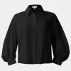 Forcast Lica Puff Sleeve Shirt* T-Shirts & Tops|Long Sleeve Tops