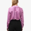 Forcast Lila V-neck Satin Blouse* Long Sleeve Tops|Shirts & Blouses
