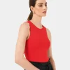 Forcast Liv Round Neck Tank Top* T-Shirts & Tops|Work Tops