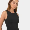Forcast Liv Round Neck Tank Top* T-Shirts & Tops|Work Tops