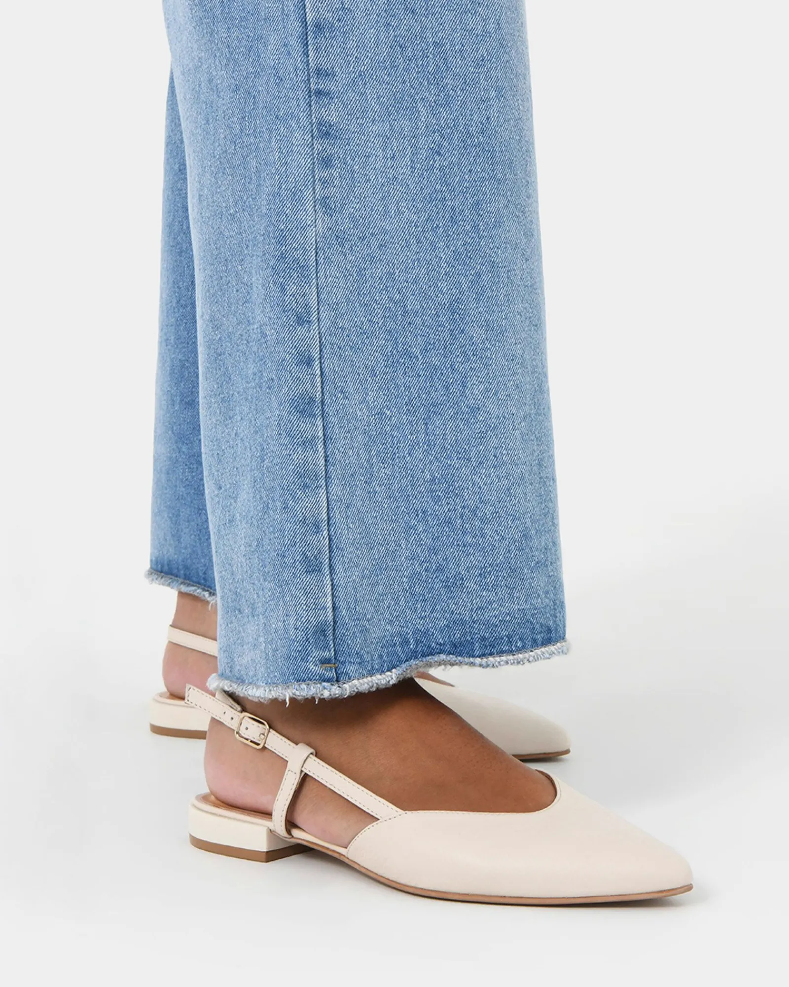 Forcast Liyana Leather Flat* Shoes