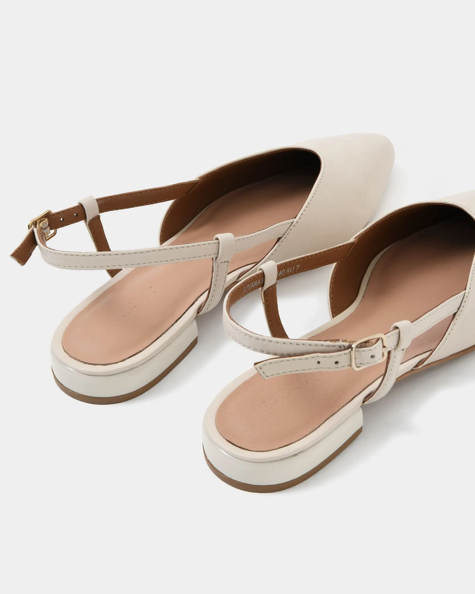 Forcast Liyana Leather Flat* Shoes