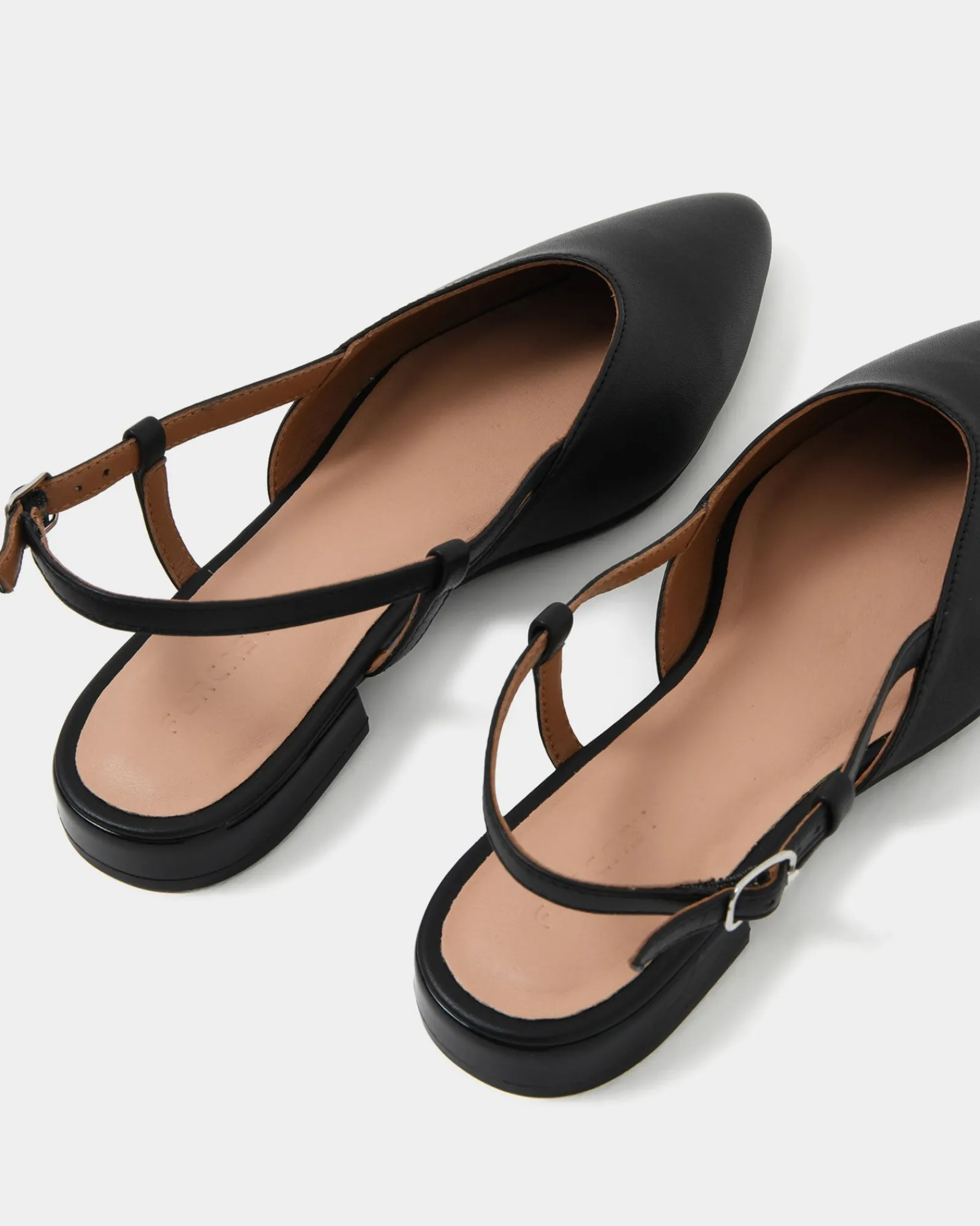 Forcast Liyana Leather Flat* Shoes