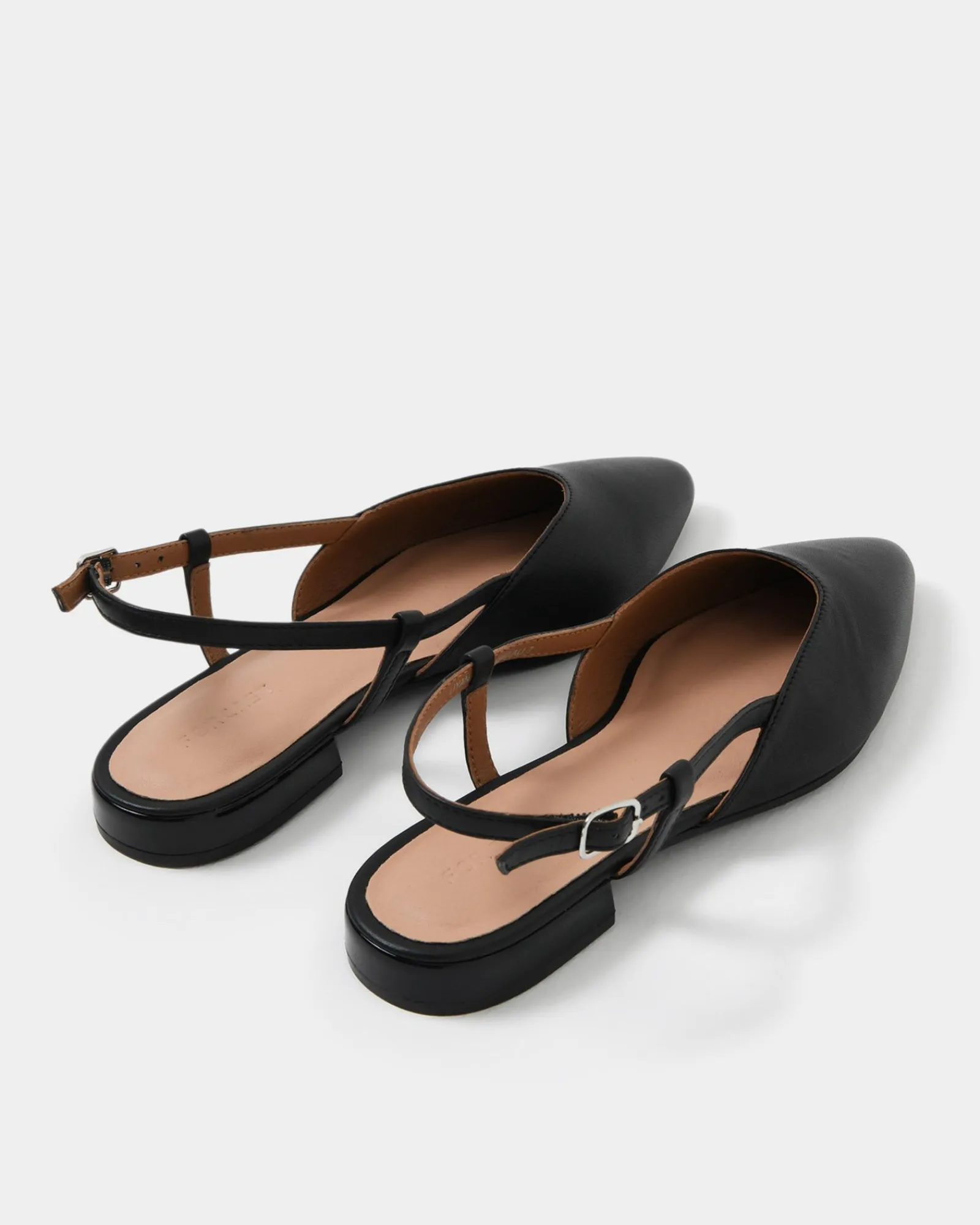 Forcast Liyana Leather Flat* Shoes