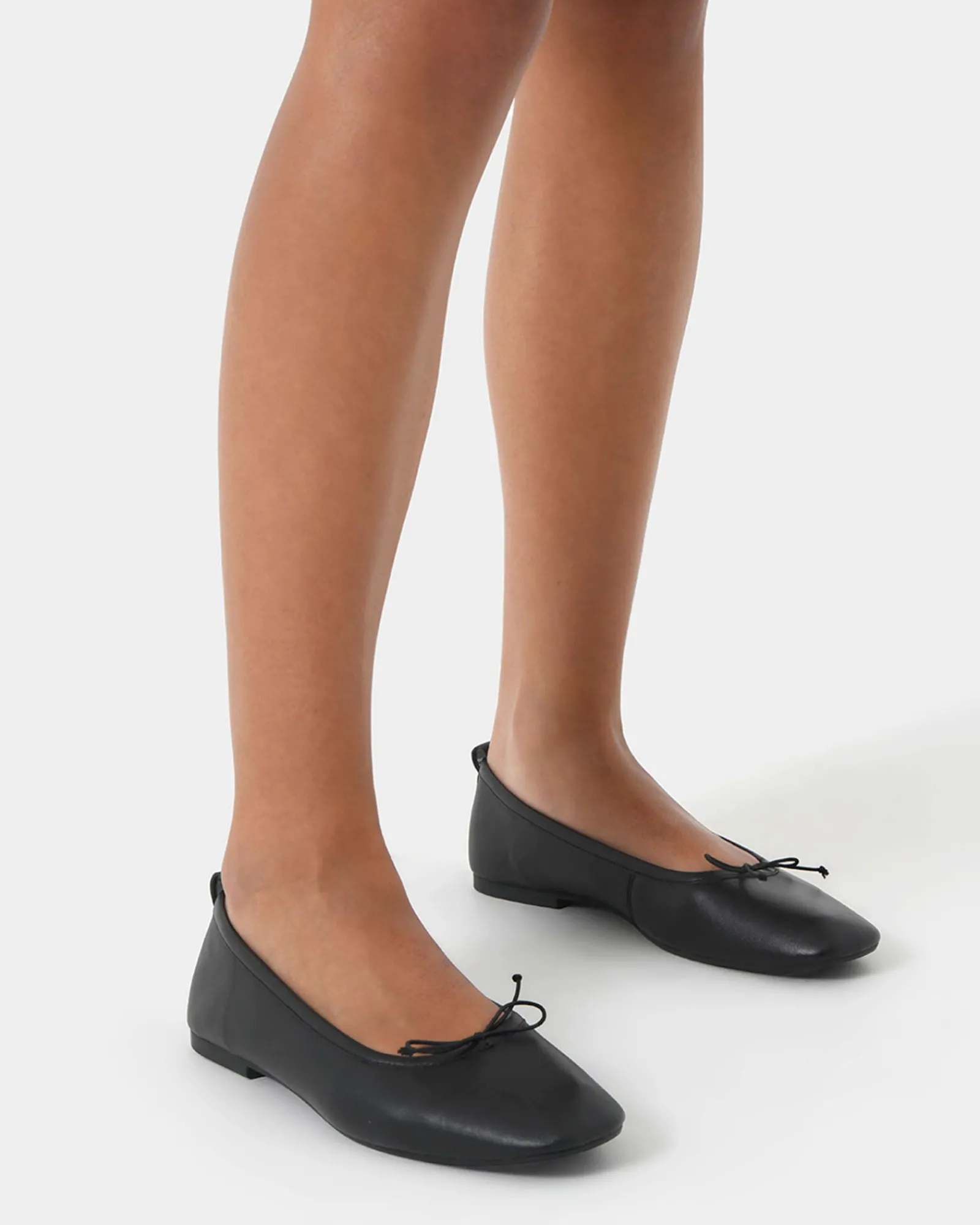 Forcast Lizbeth Leather Ballet Flat* Shoes