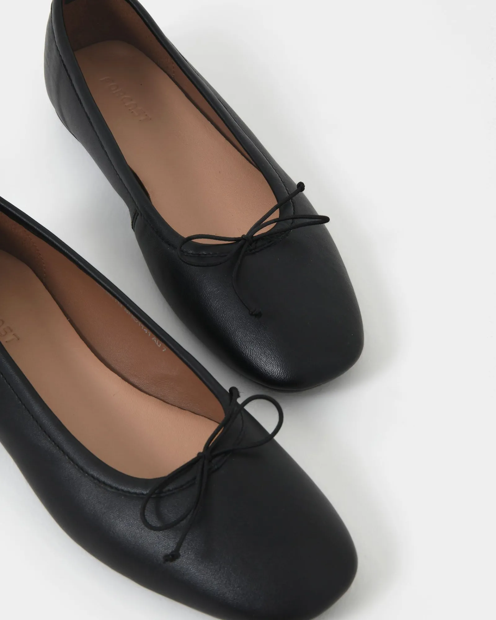 Forcast Lizbeth Leather Ballet Flat* Shoes