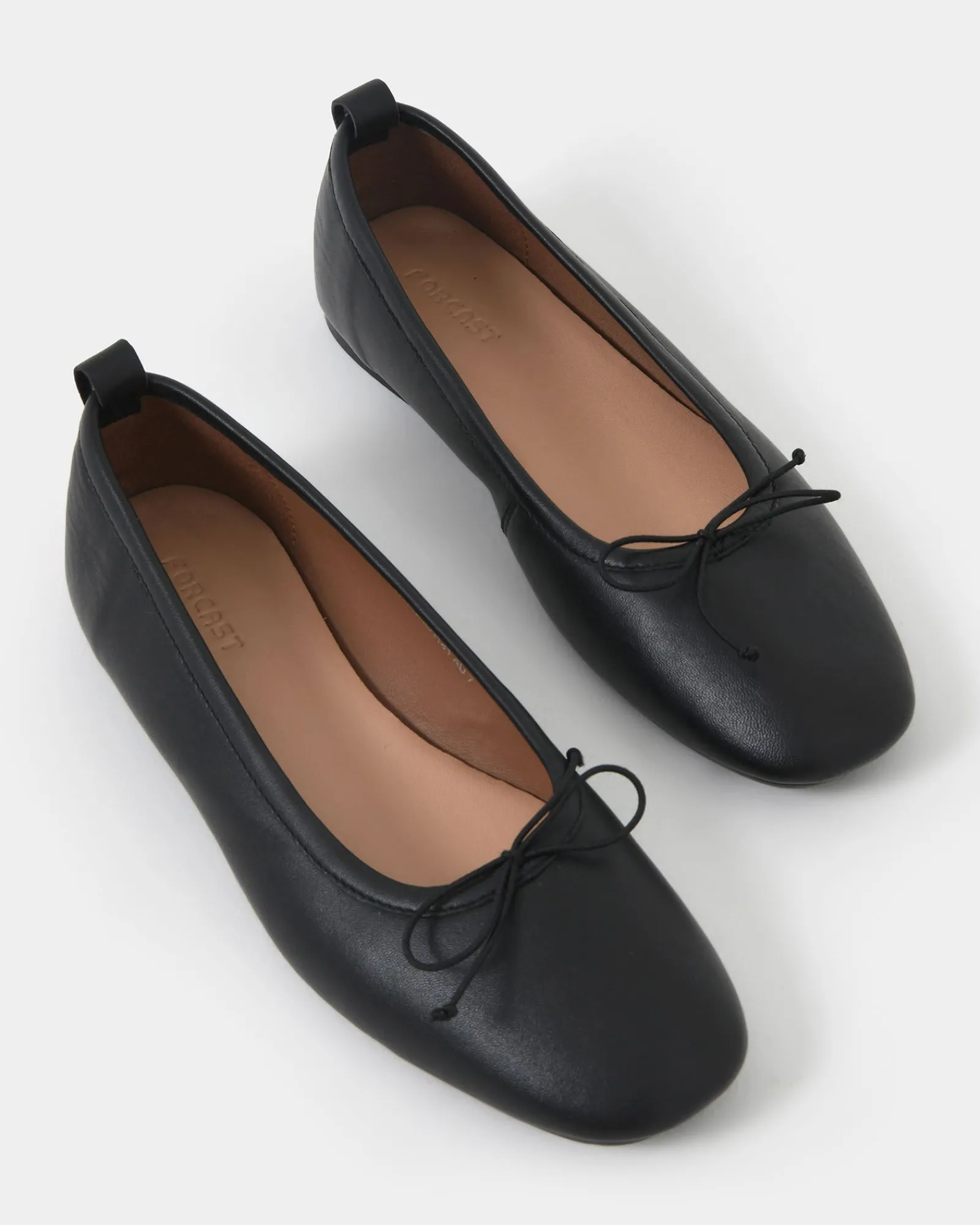 Forcast Lizbeth Leather Ballet Flat* Shoes