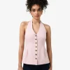 Forcast Lola Halter Neck Peplum Vest* Work Tops|Vests & Waistcoats