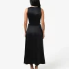 Forcast Louisa Cut Out Satin Dress* Maxi Dresses|Maxi Dresses
