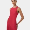 Forcast Louisa Satin Bias Dress* Maxi Dresses|Maxi Dresses