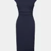 Forcast Lulu Ruched Midi Dress* Midi Dresses|Midi Dresses