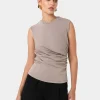 Forcast Lulu Ruched Top* T-Shirts & Tops|Work Tops