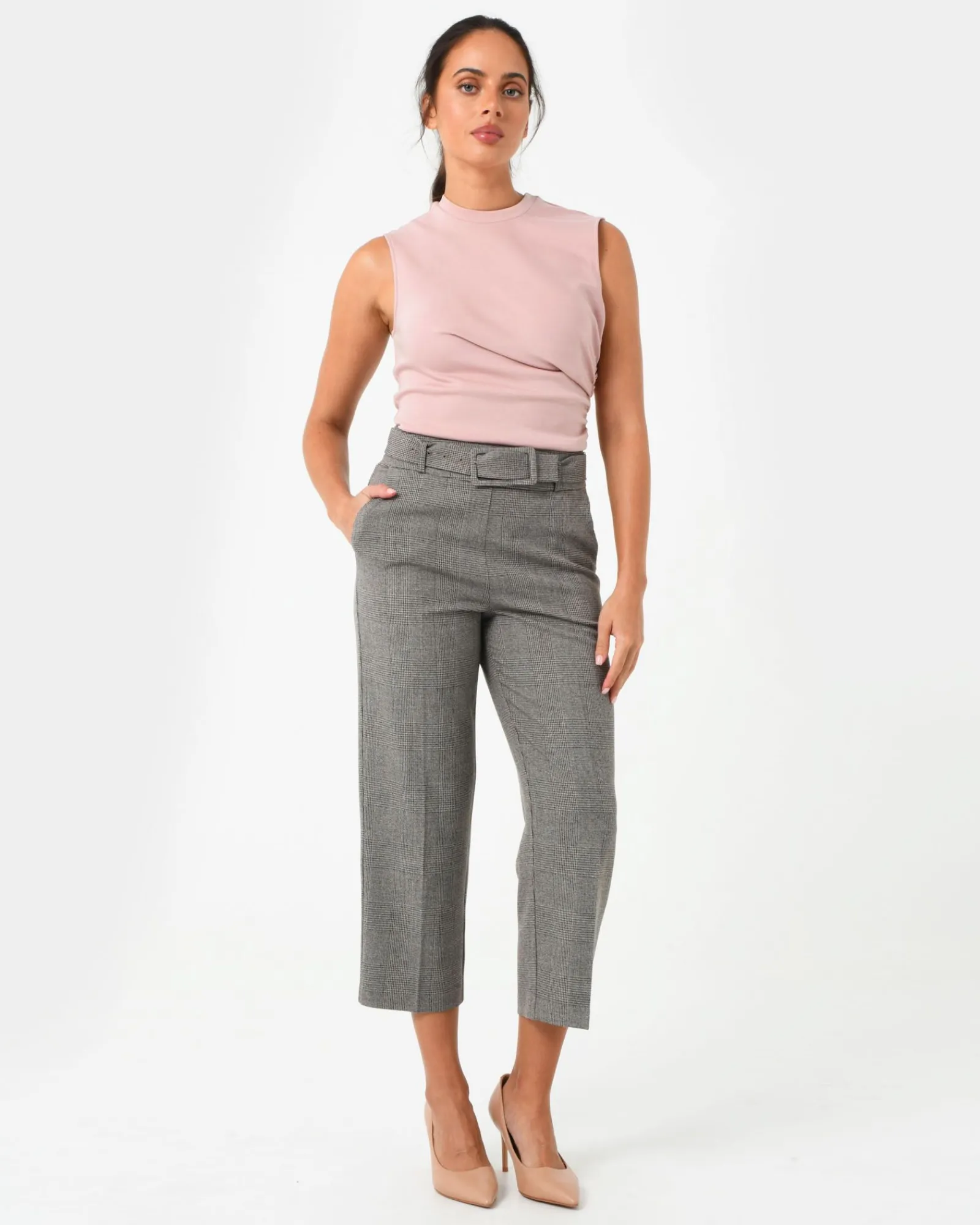Forcast Lulu Ruched Top* T-Shirts & Tops|Work Tops