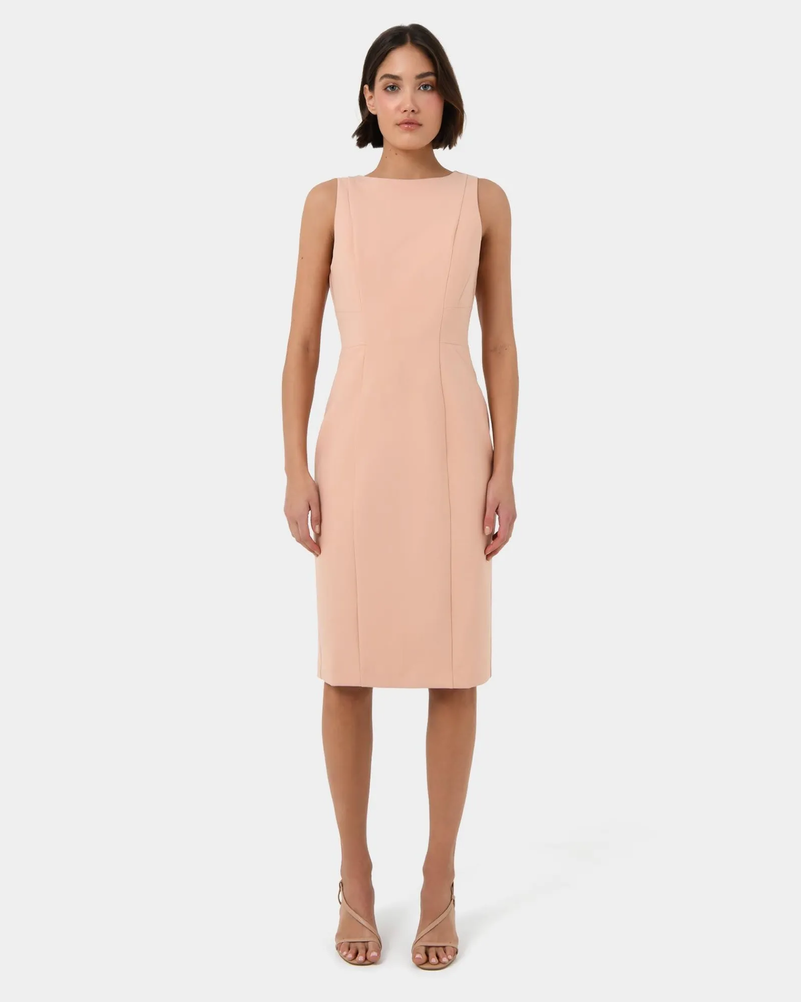 Forcast Luna Sleeveless Dress* Midi Dresses|Midi Dresses