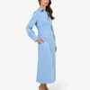 Forcast Lune Ruched Shirt Dress* Midi Dresses|Midi Dresses