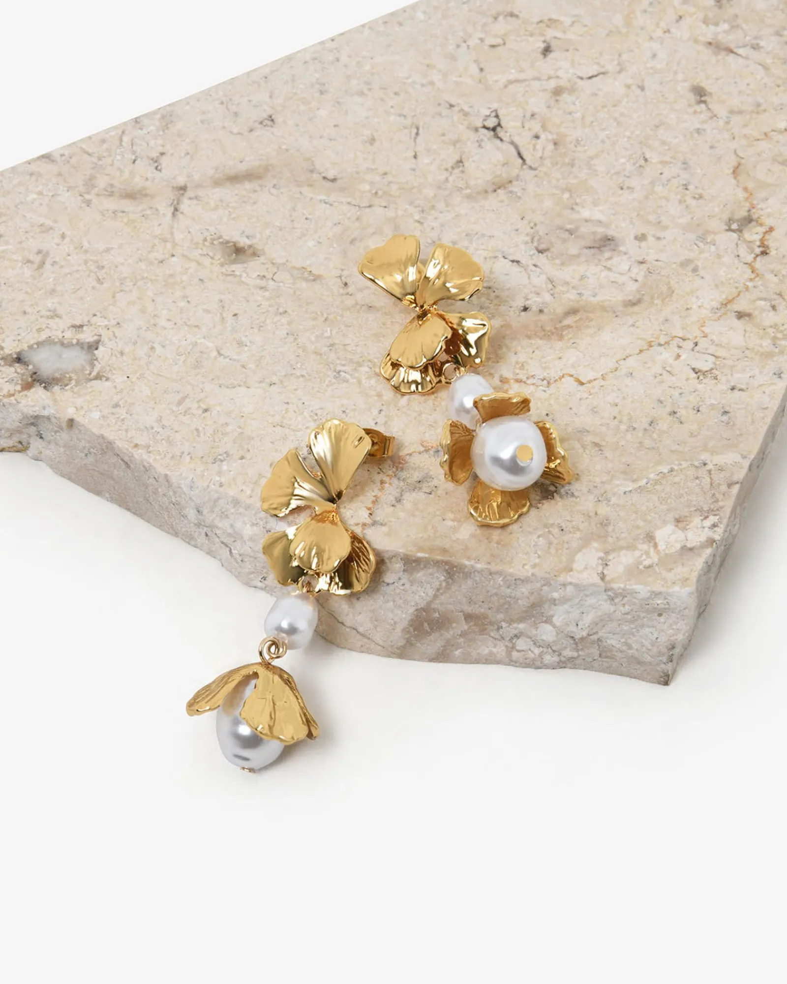 Forcast Magnolia Petal Drop Earrings* Earrings