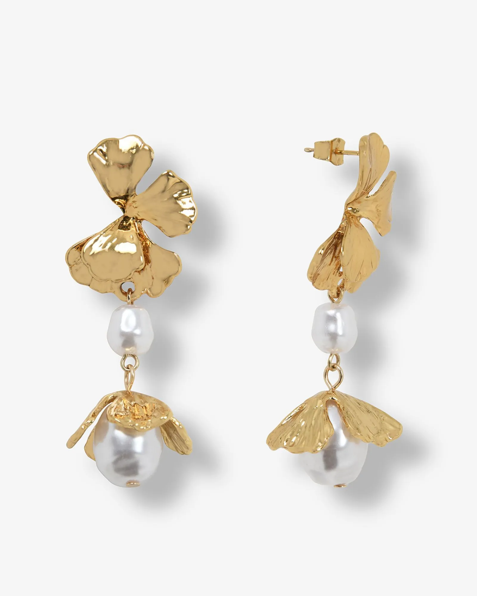 Forcast Magnolia Petal Drop Earrings* Earrings