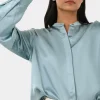 Forcast Maira Stand Collar Blouse* Long Sleeve Tops|Shirts & Blouses