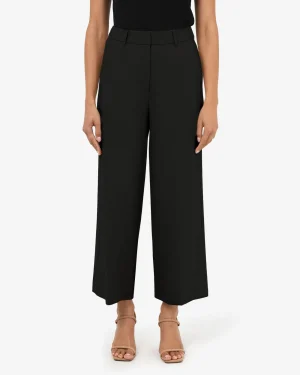 Forcast Mallory Herringbone Culottes* Cropped Pants|High-Waisted Pants
