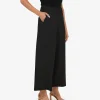 Forcast Mallory Herringbone Culottes* Cropped Pants|High-Waisted Pants