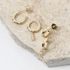 Forcast Marie 16k Plated Earrings* Earrings