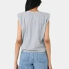 Forcast Martin Power Shoulder Top* T-Shirts & Tops|Work Tops