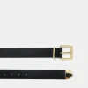 Forcast Massimo Leather Belt* Belts