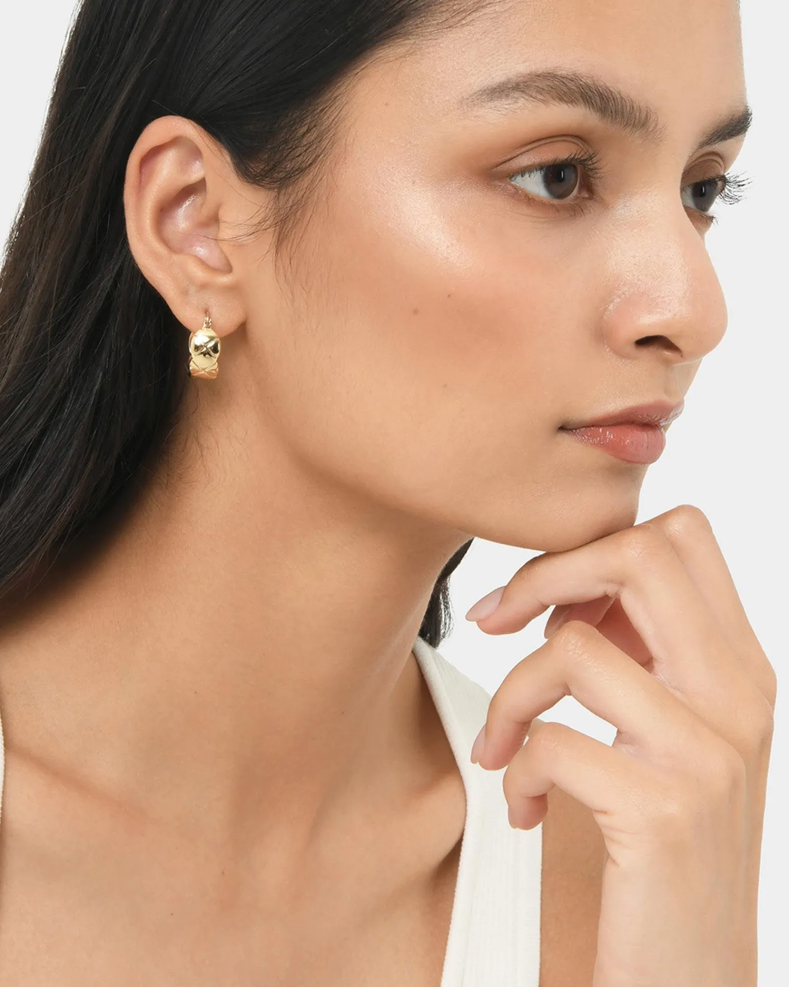 Forcast Mazzy 16k Plated Earrings* Earrings