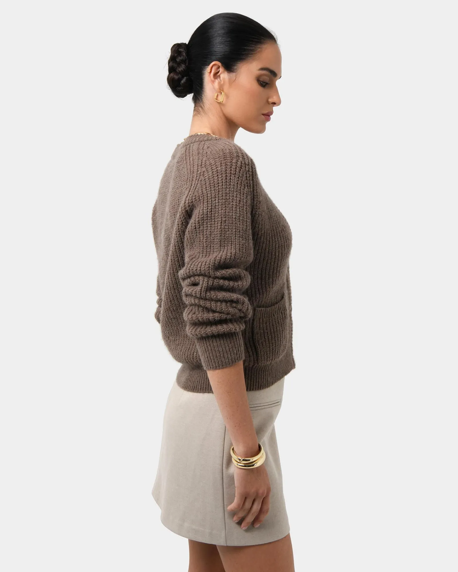Forcast Mel Wool Blend Cardigan* Work Tops|Cardigans