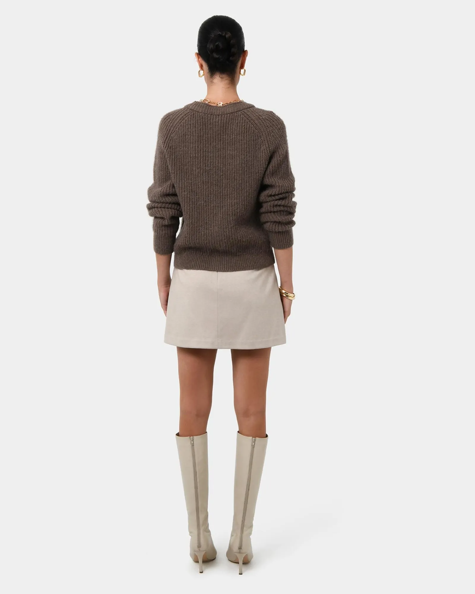 Forcast Mel Wool Blend Cardigan* Work Tops|Cardigans