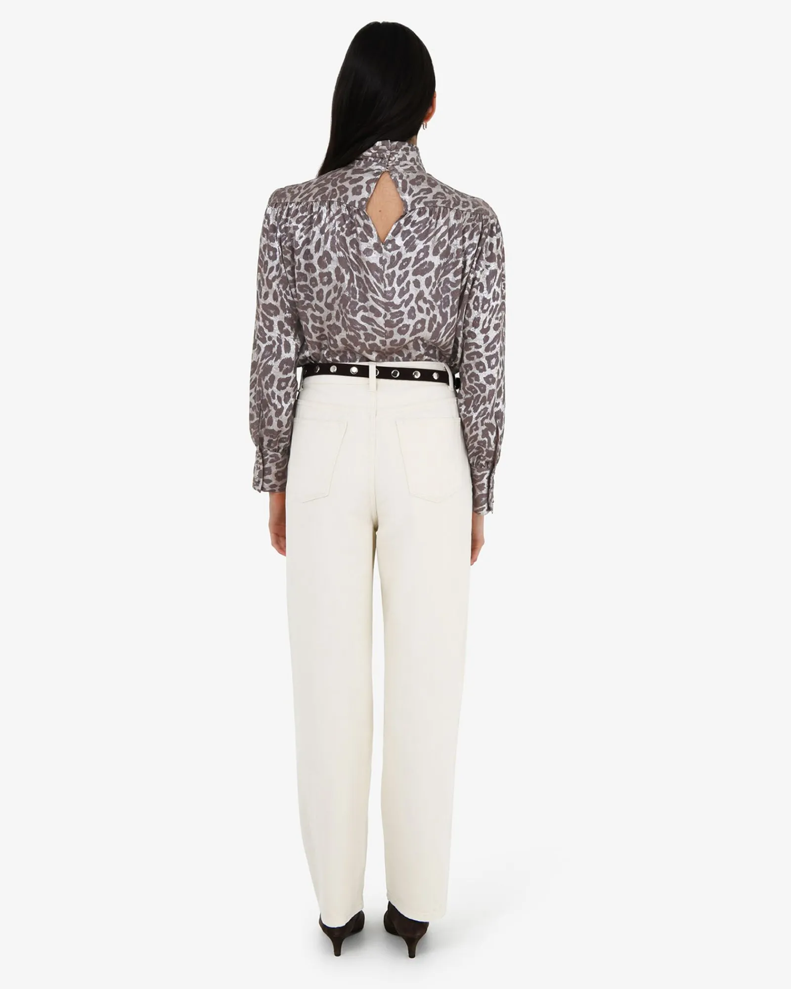 Forcast Melisa Gathered Yoke Top* T-Shirts & Tops|Long Sleeve Tops