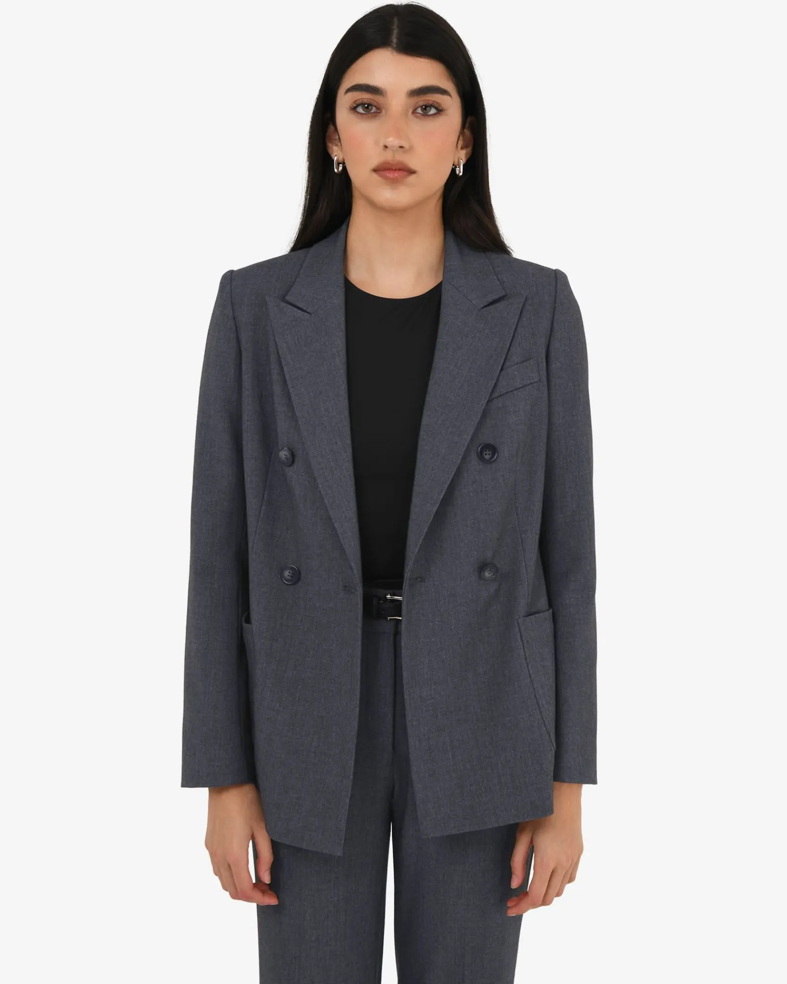Forcast Merid Double Breasted Blazer* Jackets & Blazers|Matching Sets