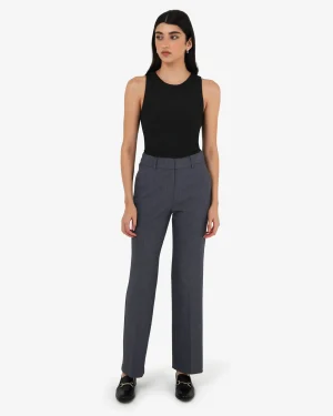 Forcast Merid Tailored Pants* High-Waisted Pants|Straight Leg Pants