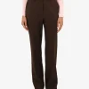 Forcast Merid Tailored Pants* High-Waisted Pants|Straight Leg Pants
