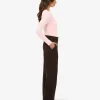 Forcast Merid Tailored Pants* High-Waisted Pants|Straight Leg Pants