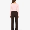 Forcast Merid Tailored Pants* High-Waisted Pants|Straight Leg Pants