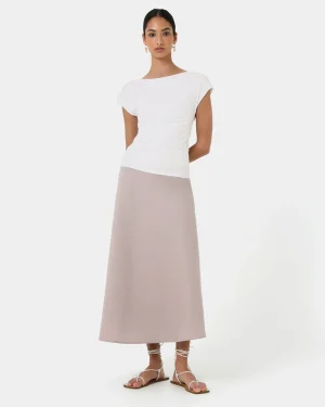 Forcast Mia Off Shoulder Jersey Top* T-Shirts & Tops|Work Tops