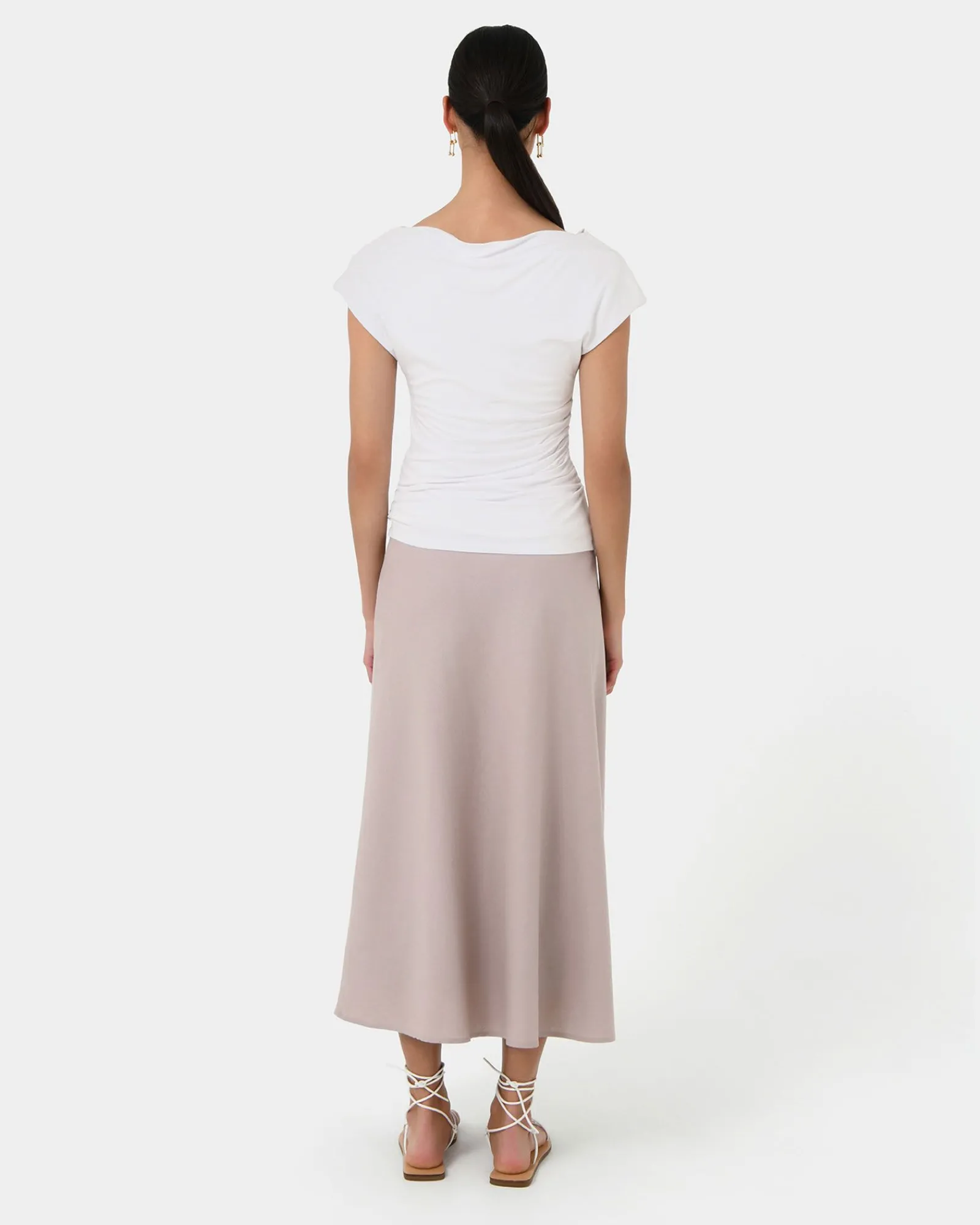 Forcast Mia Off Shoulder Jersey Top* T-Shirts & Tops|Work Tops