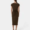Forcast Mia Ruched Jersey Dress* Midi Dresses|Midi Dresses