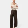 Forcast Milan Adjustable Waist Pants* High-Waisted Pants|Straight Leg Pants