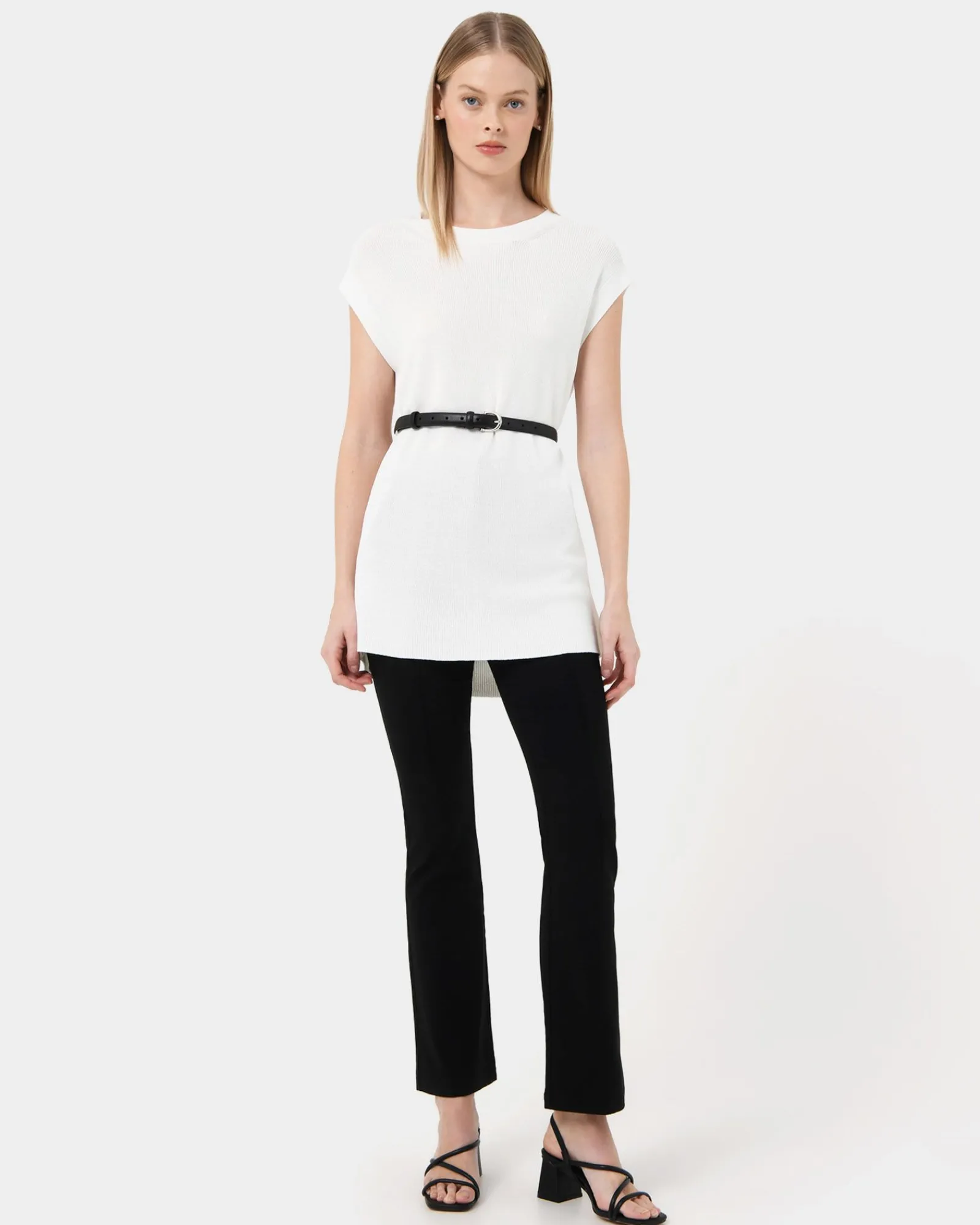 Forcast Milano Melange Knit Top* T-Shirts & Tops|Work Tops