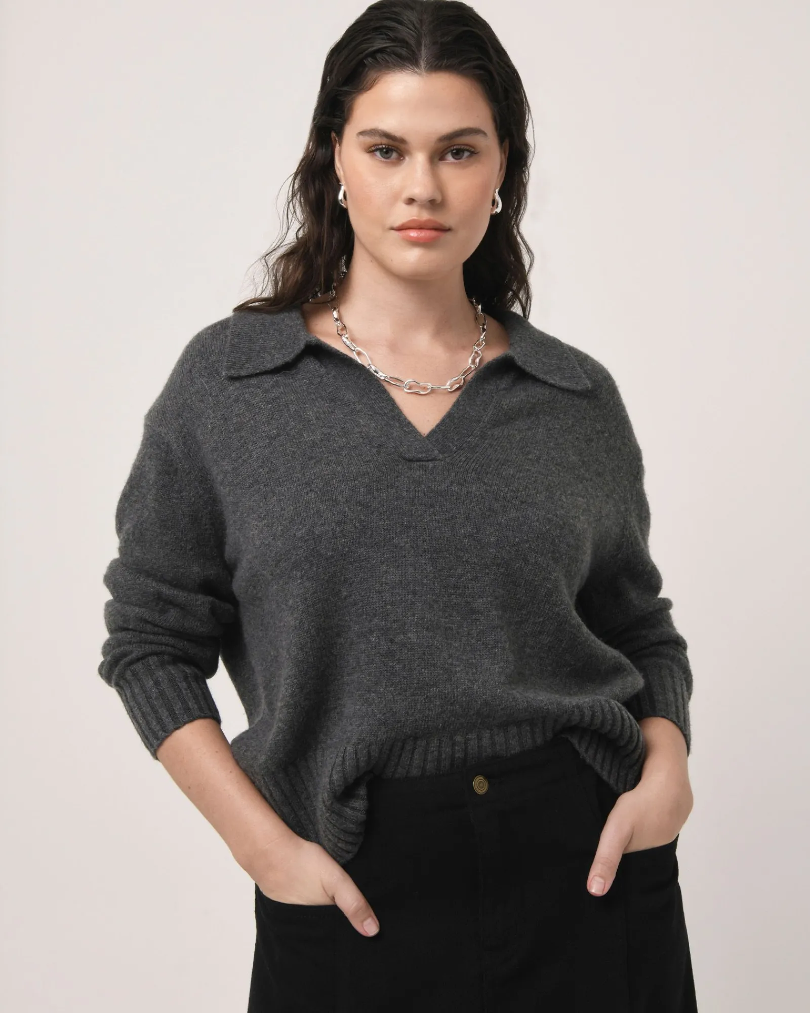 Forcast Mina Wool Blend Knit* T-Shirts & Tops|Long Sleeve Tops
