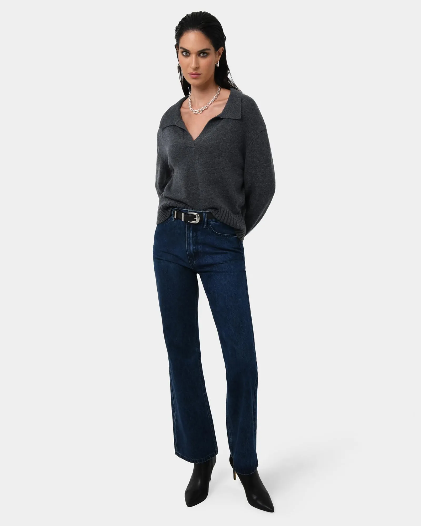 Forcast Mina Wool Blend Knit* T-Shirts & Tops|Long Sleeve Tops