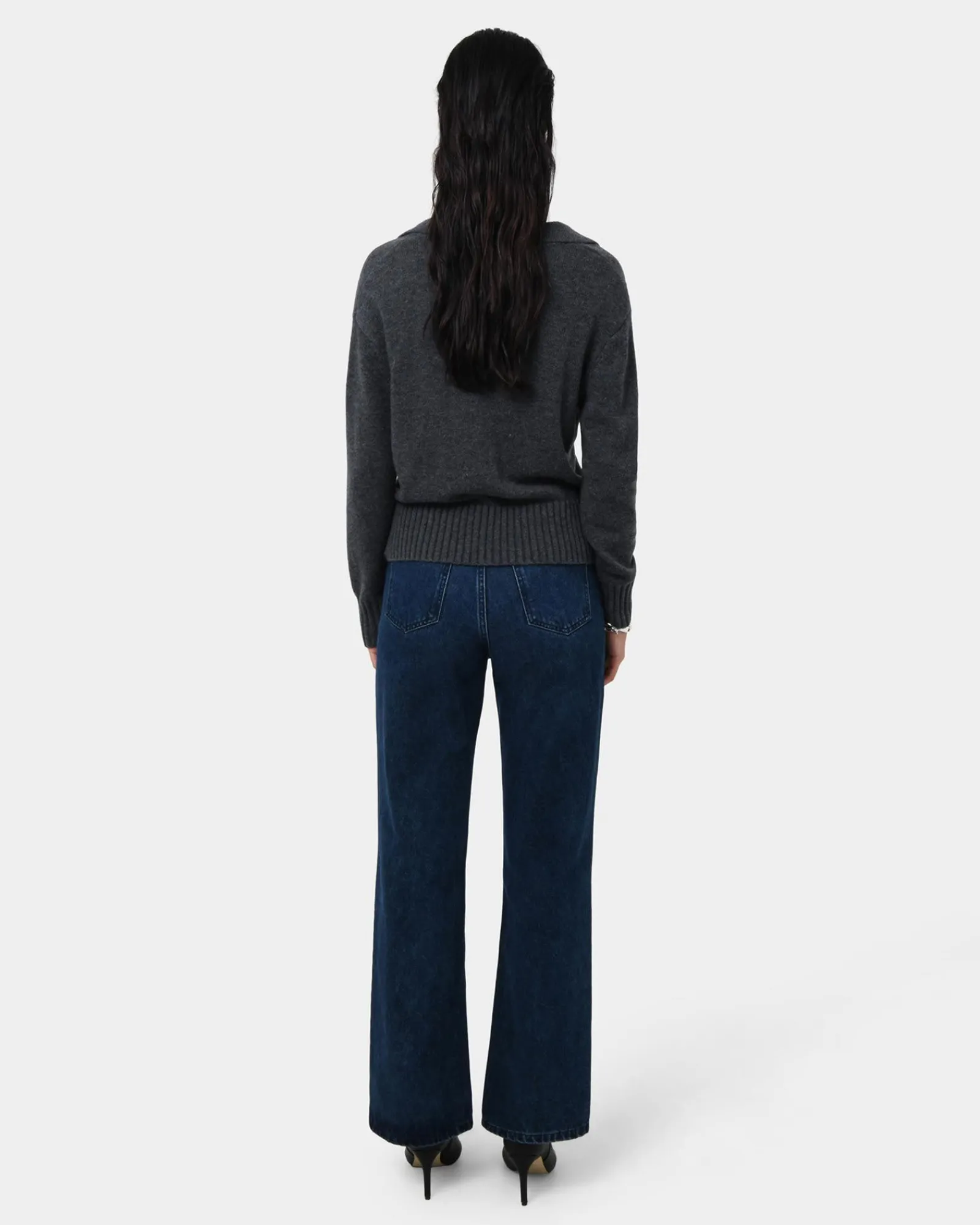 Forcast Mina Wool Blend Knit* T-Shirts & Tops|Long Sleeve Tops