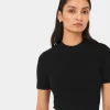 Forcast Murphy Crop Knit Top* T-Shirts & Tops|Work Tops