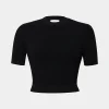 Forcast Murphy Crop Knit Top* T-Shirts & Tops|Work Tops