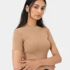 Forcast Murphy Crop Knit Top* T-Shirts & Tops|Work Tops
